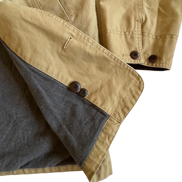 SOLD L. L. Bean Mens Original Field Canvas Barn Jacket Flannel Lining M - Picture 9 of 12